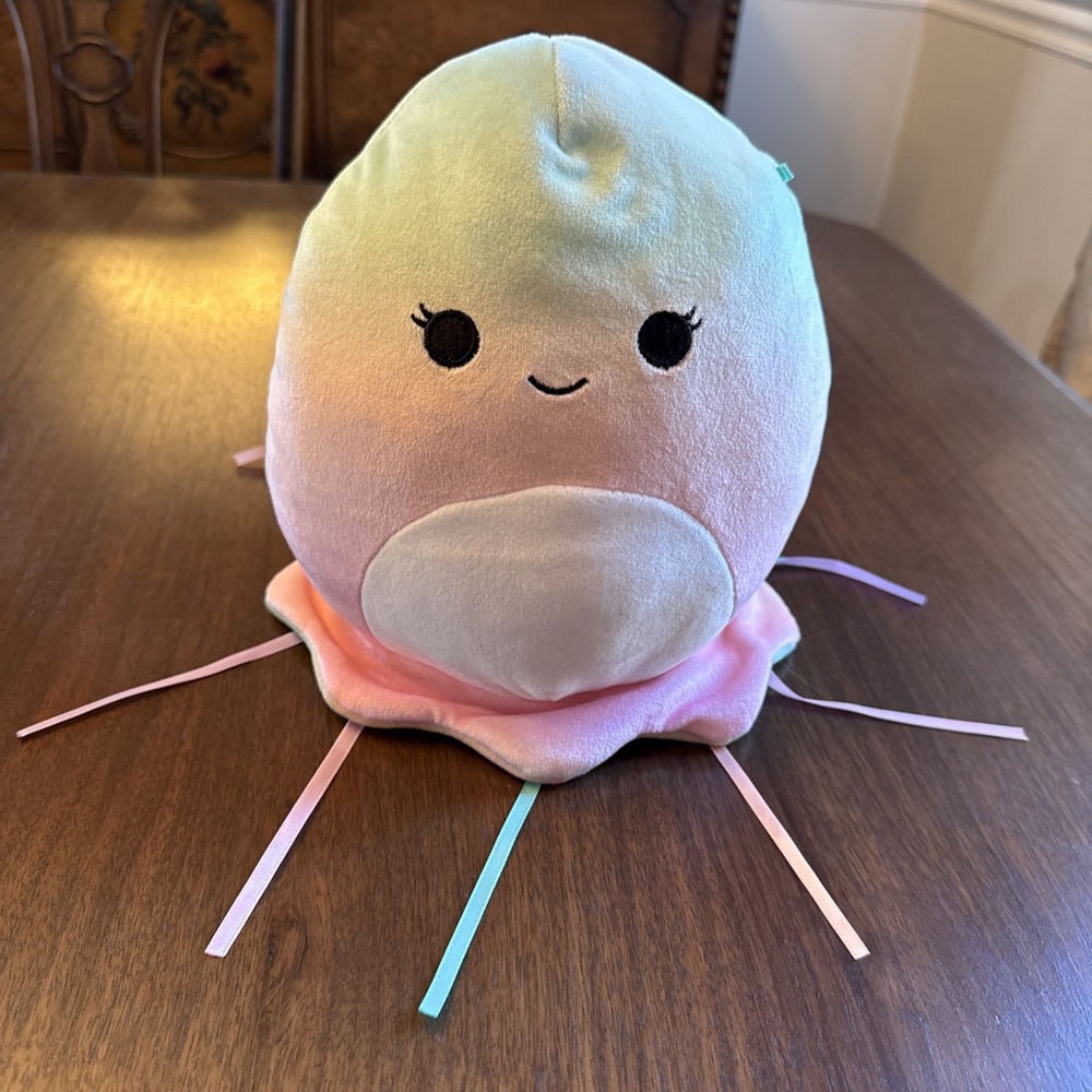 Squishmallow Greeley Jellyfish 8 inch Plush Toy - Plush Kids Toy Collectible